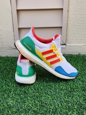 adidas LEGO x UltraBoost DNA Color Pack Multi Colorblock Sneakers FZ3983 SIZE 11